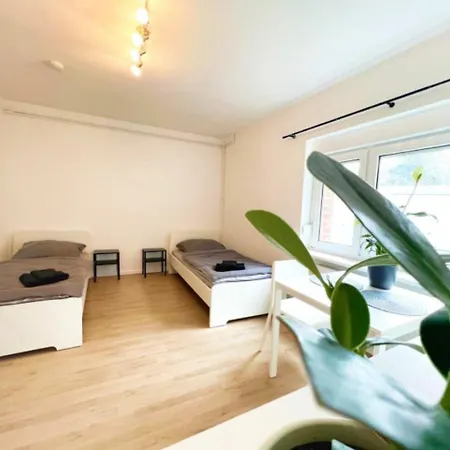 B - Monteursunterkunft - Einzelbetten - Gute Anbindung - Bettwäsche Apartment *